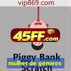 mulher de gemeos